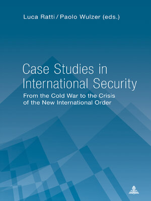 cover image of Case Studies in International Security